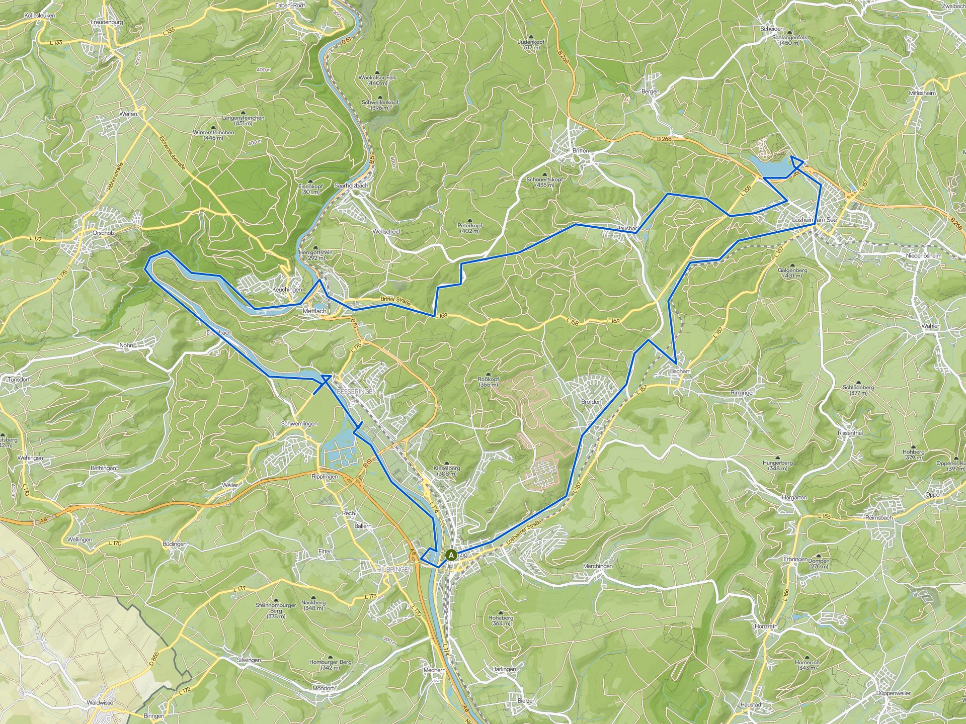 Die schönsten Radtouren rund um Merzig | Komoot